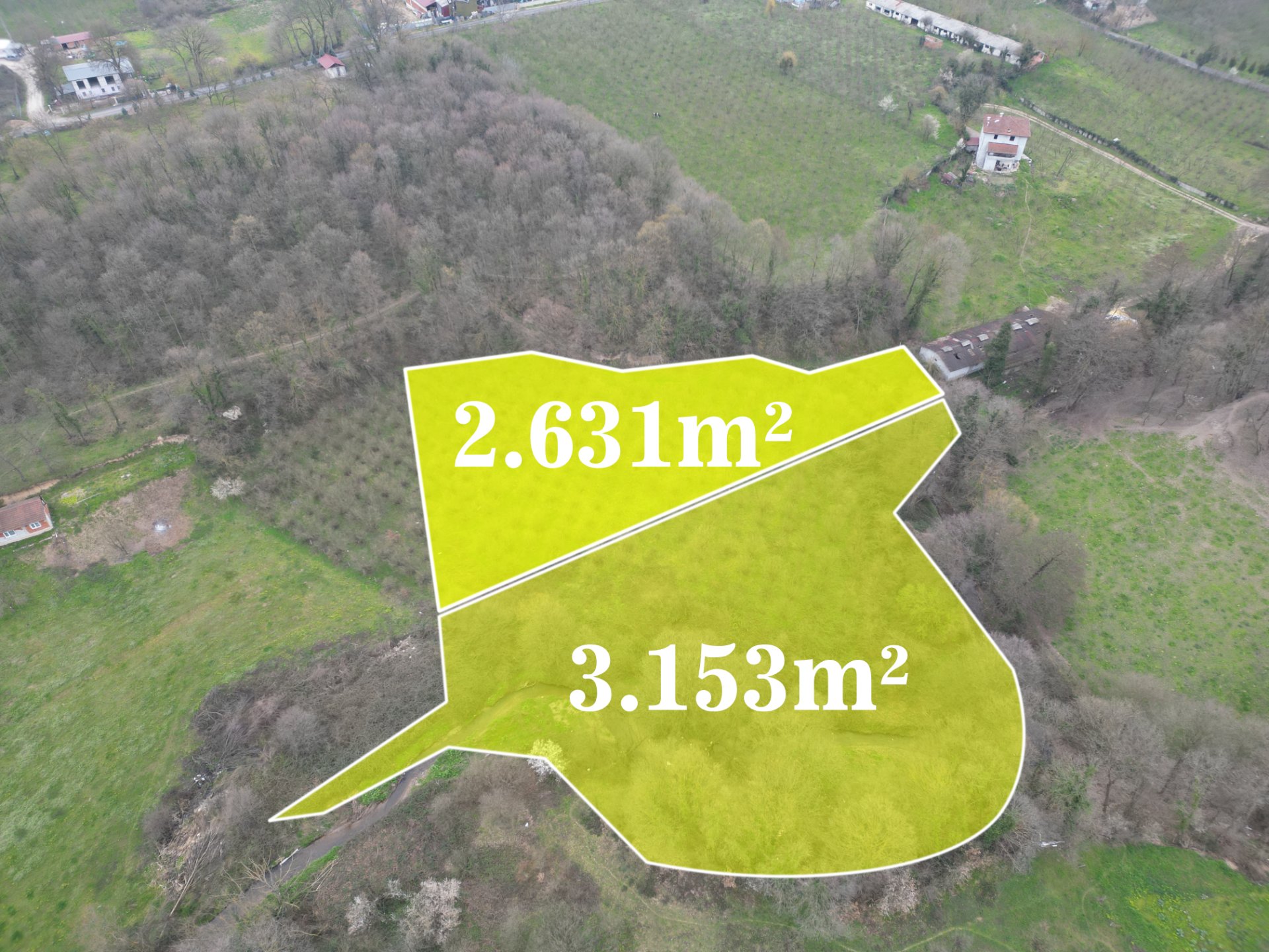 Sakarya Hendek Lütfiyeköşk Toplu Satılık Fındık Bahçesi – 5.785 m²