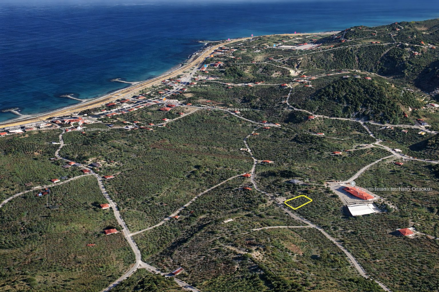 Trabzon Arsin Yeşilyalı’da Deniz Manzaralı Satılık Arsa – 4 Kat İmarlı - Hendek Emlak